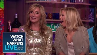 Andy Cohen’s Catches Up With The ‘Wives  RHOC amp RHONY  WWHL [upl. by Ideih]