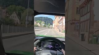 Town drive POVmusic ambient aesthetic car driving pov fyp germany interior town beautiful [upl. by Yelnik]