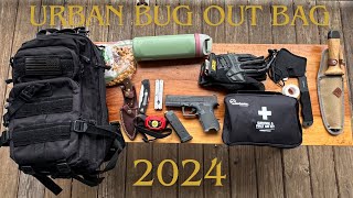 Urban Bugout Bag 2024 Tactical [upl. by Grannia345]