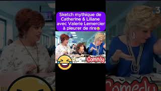 😂Sketch épique Valerie Lemercier avec Catherine amp Liliane Le Nutella 😂 [upl. by Crowns]