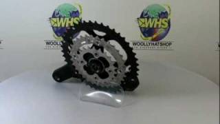 Crankset Deore 530 BLACK Crankset [upl. by Warfield353]