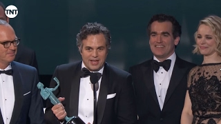 Spotlight Cast I SAG Awards Acceptance Speeches 2016 I TNT [upl. by Woo]