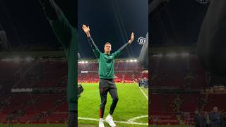 Varane Says Farewell To Old Trafford 🥺 [upl. by Niroc]