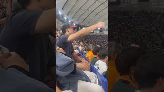 Cheering for Tokyo Yomiuri Giants at Tokyo Dome [upl. by Lowell730]