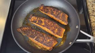 Easy Blackened salmon [upl. by Harvey]