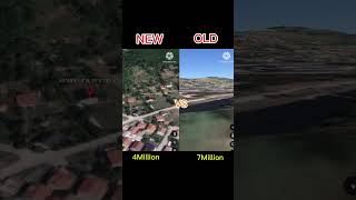 New VS Old ✅️Competition On Earth 🌎 shorts map earth googleearth trending viral yt ytshorts [upl. by Iaverne]