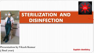 Sterilization and Disinfection  Physical agents  Hindi language  cleaning of instruments [upl. by Laved]