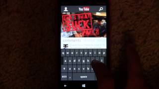 YouTube for Windows Phone 8 [upl. by Amadis]