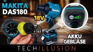 🔥DAS BESTE 18V AKKUGEBLÄSE DAS180Z von MAKITA im Test😱  Makita DAS180Z  Review amp Test [upl. by Bourne455]