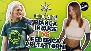 Bianca Inauge vs Federica Voltattorni  La Zanzara del 03062024 [upl. by Noiramed406]