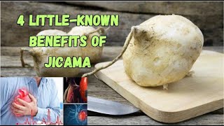 4 Benefits of Jicama for Body and Skin Health [upl. by Llenhoj]