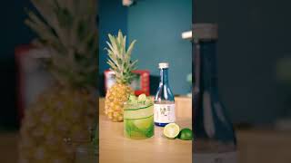 Refreshing Pineapple Ming Cocktail🍍cocktail shorts ytshorts drink [upl. by Neoma]