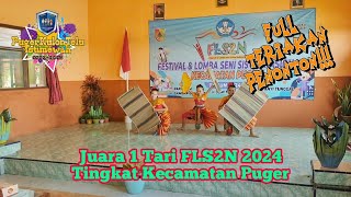 Tari Sandorennang ayotang bentangantari khas MaduraJuara 1 lomba FLS2N tingkat Kecamatan Puger [upl. by Samson]