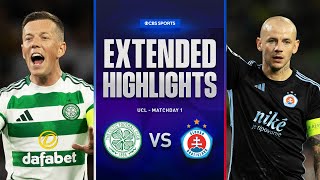 Celtic vs Slovan Bratislava Extended Highlights  UCL League Phase MD 1  CBS Sports Golazo [upl. by Pol]