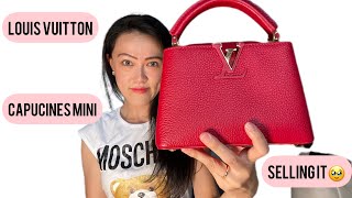 Louis Vuitton Capucines Mini  Why am I selling it  🥹 [upl. by Aramaj914]