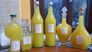 Limoncello fatto in casaun mix di gusto e sapore [upl. by Iruy]