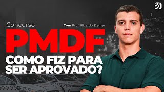 CONCURSO PMDF COMO FIZ PARA SER APROVADO Ricardo Ziegler [upl. by Luy]