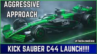 Kick Saubers quotAggressivequot C44 Car  F1 2024 [upl. by Alison]