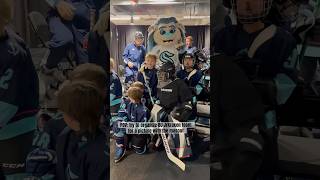 povhockeykrakenjrkrakennhlmascotgamedayfunnyicehockeyfunnyvideofunnyshorthumorhockeymom [upl. by Euqinu]