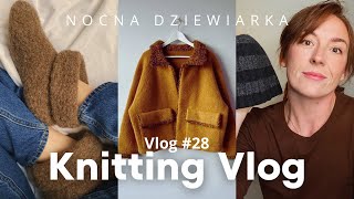 🎃Koszmar dziewiarki czy twórczy proces Filcowanie wełny  Inspiracje  Knitting Vlog [upl. by Nove]