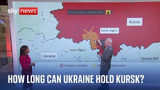 UkraineRussia war How long can Ukraine hold Kursk [upl. by Lizned]