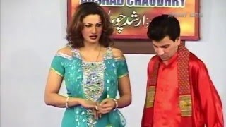 Best of Saima Khan and Tariq Teddy Stage Drama Full Comedy Clip [upl. by Cogswell]