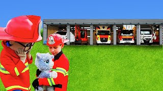 🚒🚎 Les enfants découvrent tous les camions de chantier 🚦 Jouets pour enfants [upl. by Htor]