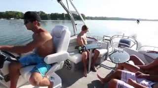 Godfrey Pontoon Boats Performance Video [upl. by Oned]