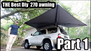 The Best DIY Awning on YouTube Do NOT attempt [upl. by Fugate151]