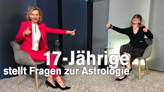 17JÄHRIGE stellt Fragen zur ASTROLOGIE  Silke Schäfer amp Raphaela Glogg im Gespräch [upl. by Palgrave]