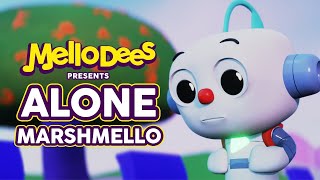 Marshmello  Alone Mellodees Animated Music Video [upl. by Leong]