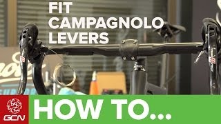 How To Fit Campagnolo Ergopower Levers [upl. by Rexanne]