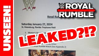 UNSEEN WWE ROYAL RUMBLE LINEUP REVEALED Mercedes Mone  Sasha Banks Teasing WWE Return WWE RAW [upl. by Jandy]