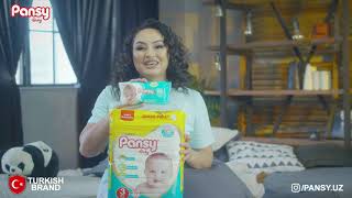 Pansy Baby Diapers TV Commercial Uzbekistan 5 Sec 20212 [upl. by Sonaj]