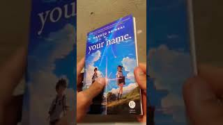 Experience the Anime Delight Your Name Book Unboxing that Will Leave You Speechless anime [upl. by Ettenaj]