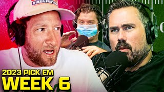 Big Cat vs Dave in a Heavyweight Battle  Pick Em Week 6 [upl. by Nevaed]