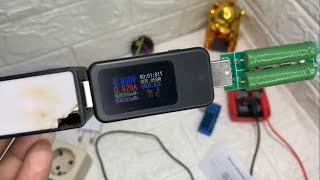 Review USB Tester KEWEISI KWSMX18 10 in 1 USB Meter Support Fast Charging Fitur Lengkap [upl. by Michaeline]