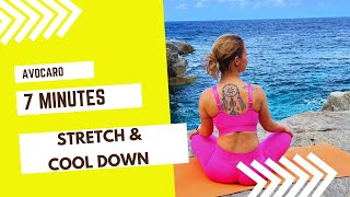 7 Min Cool down amp Stretch after Workout stretching cooldown flexibility [upl. by Trauts726]