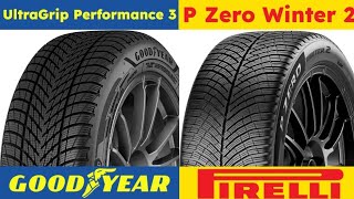 Goodyear UltraGrip Performance 3 vs Pirelli P Zero Winter 2 [upl. by Eiuqram527]