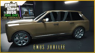 ОБЗОР ENUS JUBILEE GTA ONLINE THE CONTRACT [upl. by Oivaf]