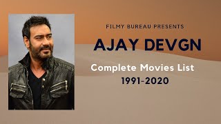 Ajay Devgan Movies List [upl. by Kenta865]