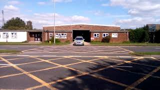 Wiltshire air ambulance critical care car responding to an incident from Swindon ambulance station [upl. by Anifled]