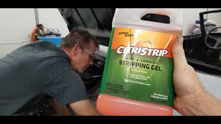 Removing Rhino Liner With CitriStrip We were Impressed [upl. by Idnib439]