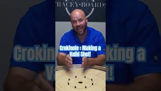 Crokinole  Making a Valid Shot [upl. by Carri]