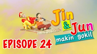 Jin dan Jun Makin Gokil Episode 24 quotPeta Harta Karunquot Part 2 [upl. by Alyakem]