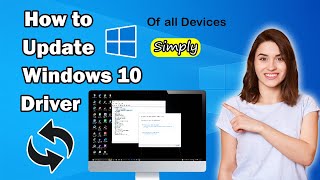 How to Update Driver in Windows 10 💻 [upl. by Akamahs]