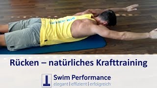 Krafttraining ohne Hilfsmittel Rücken stärken  Rückenmuskulatur zuhause trainieren [upl. by Nolita]