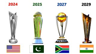 Top 10 Biggest ICC Tournaments in Future [upl. by Blondell]