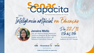 SENAC CAPACITA  2024  Inteligência Artificial na Educação [upl. by Annawak]