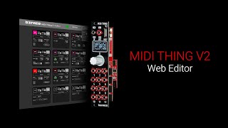 MIDI Thing V2  Web Editor [upl. by Gesner808]